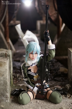 Sinon Cosplay by Ely 2