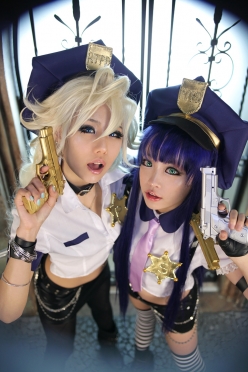 Panty and Stocking Cosplay by Tasha and Tomia 01