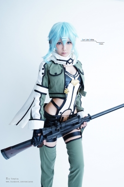 Sinon Cosplay by Ely 4